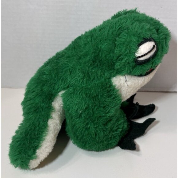 Merrythought Plush Frog Toad Ironbridge Shrops Stuffed Animal Handmade England - Picture 4 of 7